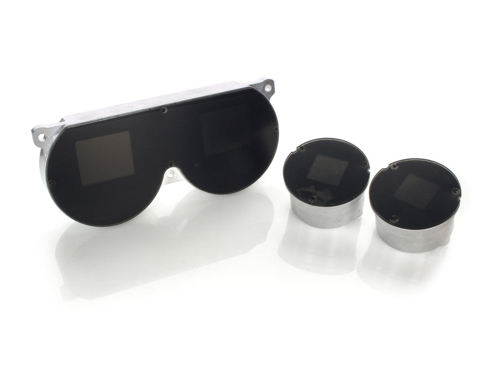 KPH Speedometer & Tachometer - 4 Gauge Kit. Fits Touring 2014-2023 with Fairing.