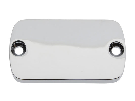 Front Master Cylinder Cap - Chrome. Fits Big Twin & Sportster 1972-1981.