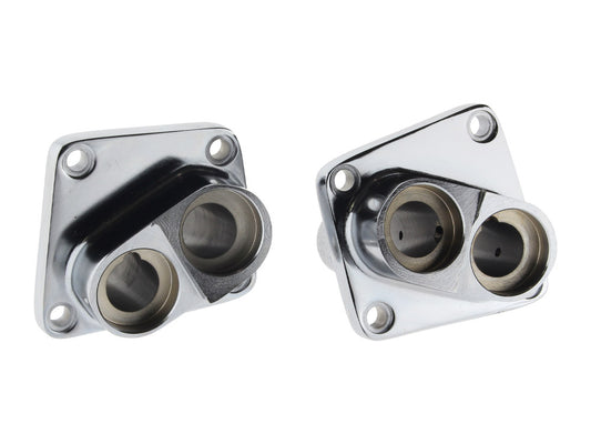 Tappet Blocks - Chrome. Fits Big Twin 1948-1984.