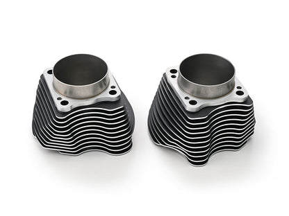 128ci Big Bore Kit with Highlighted Fins - Black. Includes KB 11.7:1 Compression Piston Kit. Fits Milwaukee-Eight 2017up 114ci or 117ci Engine
