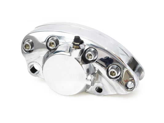 Rear Brake Caliper - Chrome. Fits Big Twin 1973-1983.