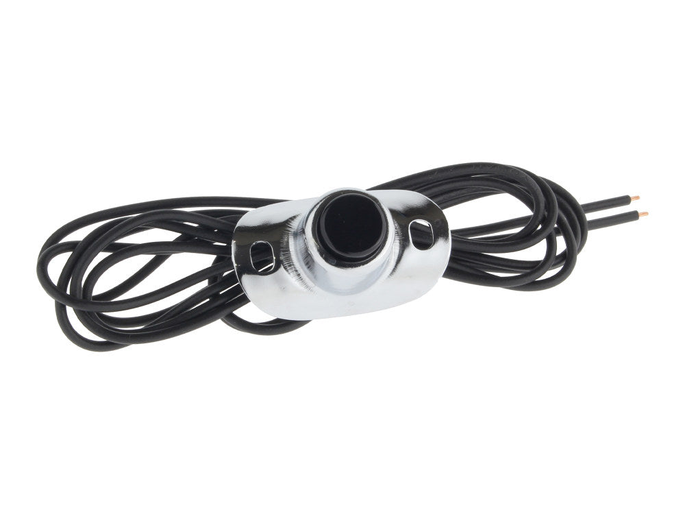 Early Style Horn or Starter Switch - Chrome. Fits any 1in. Handlebar.
