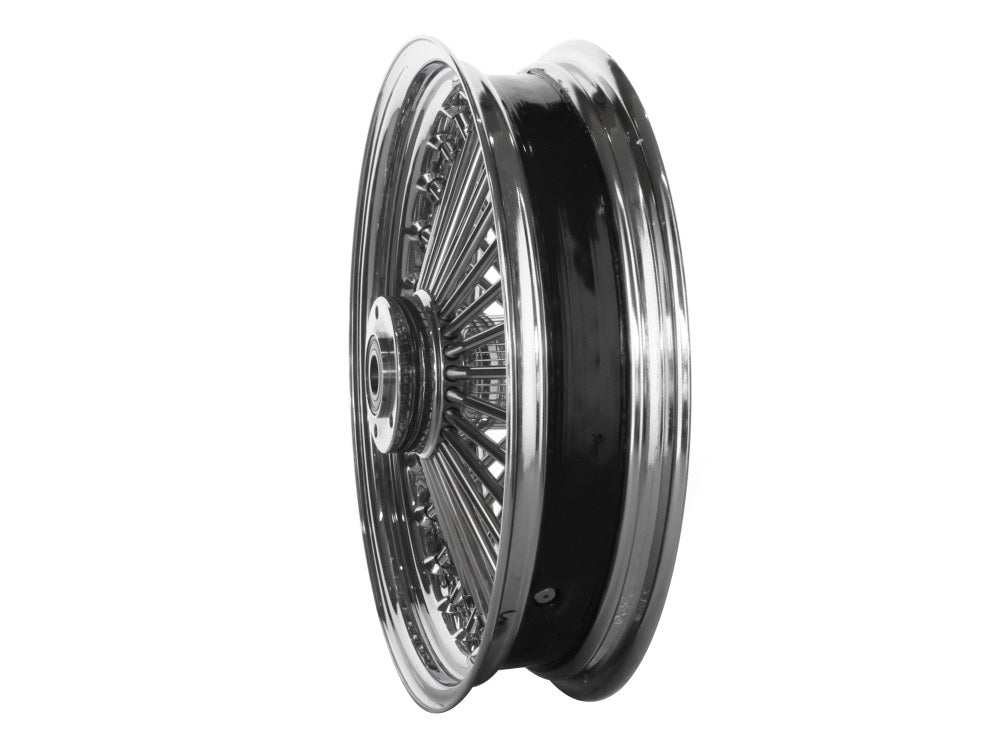 16in. x 3.5in. Mammoth Fat Spoke Rear Wheel - Chrome. Fits Softail 2011up.