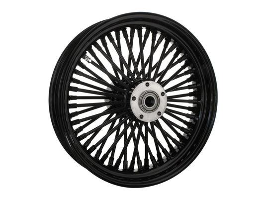 16in. x 3.5in. Mammoth Fat Spoke Rear Wheel - Gloss Black. Fits Softail 2011up.