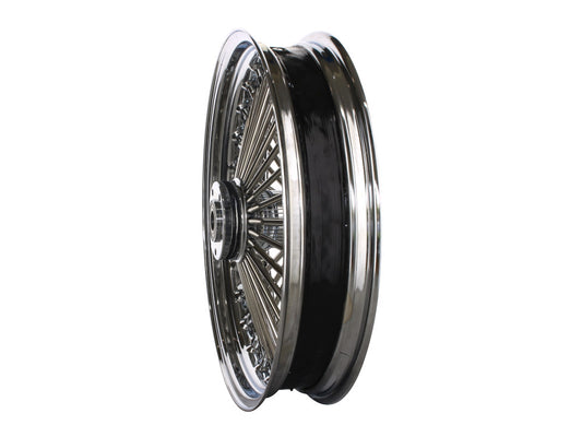 18in. x 3.5in. Mammoth Fat Spoke Rear Wheel - Chrome. Fits Softail 2011up.