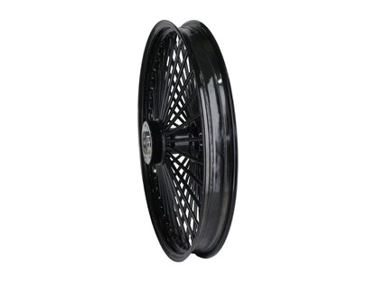 21in. x 2.15in. Mammoth Fat Spoke Front Wheel - Gloss Black. Fits FX Softail 2011-2015.