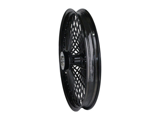 21in. x 2.15in. Mammoth Fat Spoke Front Wheel - Gloss Black. Fits FX Softail 2011-2015.