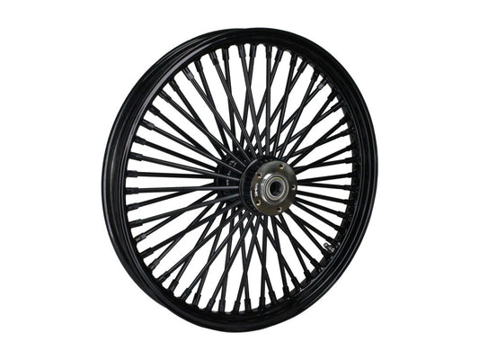 21in. x 2.15in. Mammoth Fat Spoke Front Wheel - Gloss Black. Fits FX Softail 2011-2015.