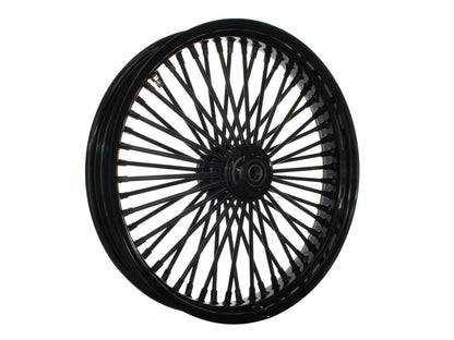 21in. x 3.5in. Mammoth Fat Spoke Front Wheel - Gloss Black. Fits FX Softail 2011-2015.