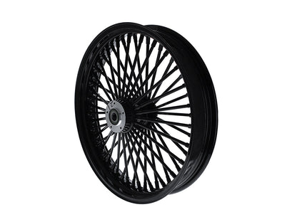 21in. x 3.5in. Mammoth Fat Spoke Front Wheel - Gloss Black. Fits Softail Breakout 2013up.