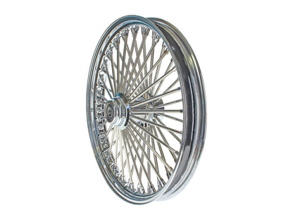 21in. x 3.5in. Mammoth Fat Spoke Front Wheel - Chrome. Fits Softail Heritage 2007-2010, Deluxe 2007-2010 & Fatboy 2008-2010
