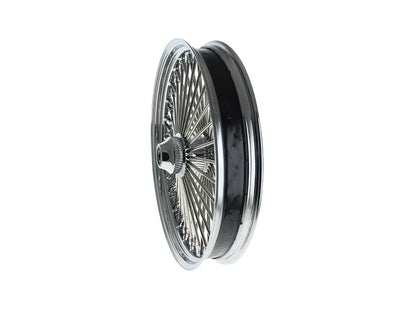 23in. x 3.5in. Mammoth Fat Spoke Front Wheel - Chrome. Fits Fatboy 2018up