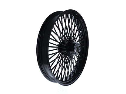 23in. x 3.5in. Mammoth Fat Spoke Front Wheel - Gloss Black. Fits Fatboy 2018up