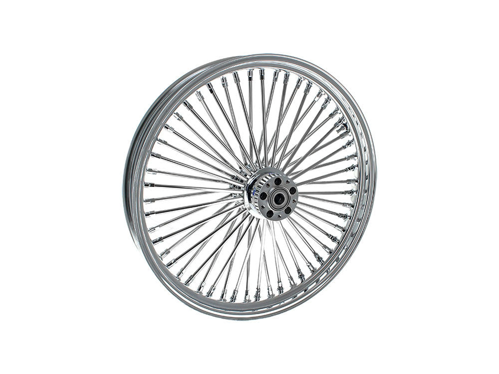 23in. x 3.5in. Mammoth Fat Spoke Front Wheel - Chrome. Fits Fatboy 2018up