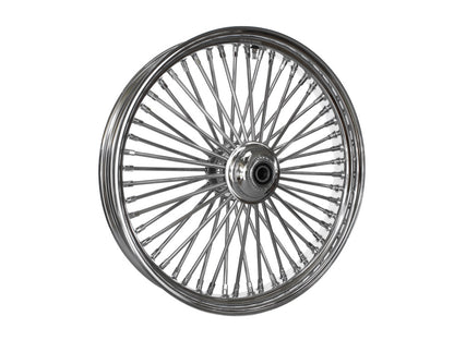 23in. x 3.5in. Mammoth Fat Spoke Front Wheel - Chrome. Fits FX Softail 2000-2006 & Dyna Wide Glide 2000-2005.