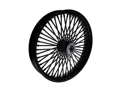 23in. x 3.5in. Mammoth Fat Spoke Front Wheel - Gloss Black. Fits Softail Breakout 2013up.