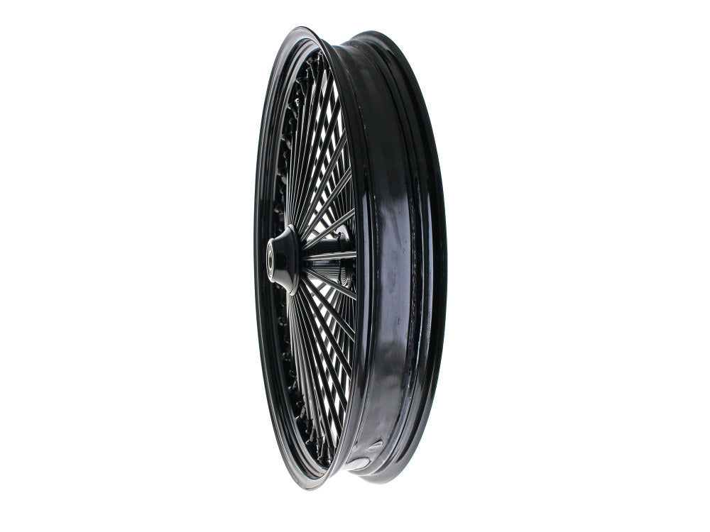 26in. x 3.5in. Mammoth Fat Spoke Front Wheel - Gloss Black. Fits Softail Breakout 2013up.