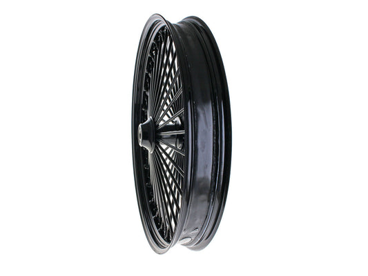 26in. x 3.5in. Mammoth Fat Spoke Front Wheel - Gloss Black. Fits Softail Breakout 2013up.