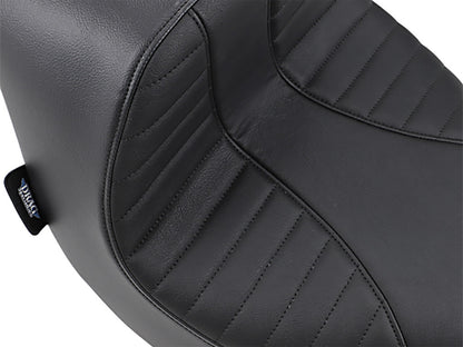 Ez Solo Seat with Black Scorpion Stitch. Fits Fatboy 2018up & Breakout 2023up
