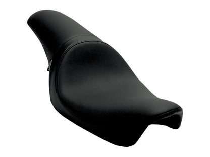 Predator Dual Seat - Smooth Black. Fits Dyna 1996-2003