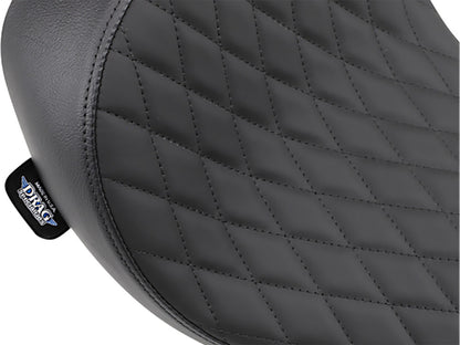 Solo Seat with Black Diamond Lattice Stitch. Fits Dyna 2006-2017