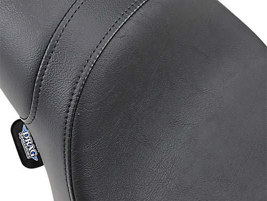 Predator Dual Seat - Smooth Black. Fits Sportster 2004-2021
