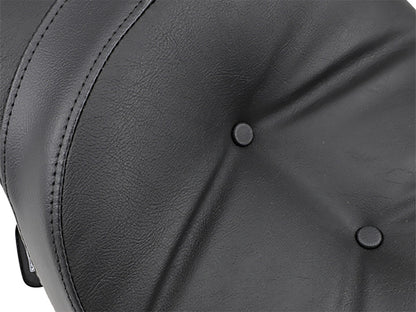 Low Profile Dual Touring Seat with Pillow Stitch. Fits Sportster 1982-2003