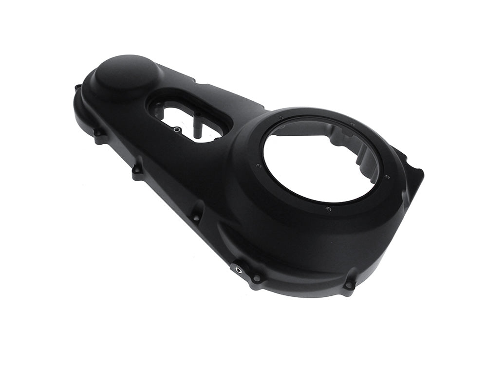Outer Primary Cover - Satin Black. Fits Softail 1999-2006 & Dyna 1999-2005