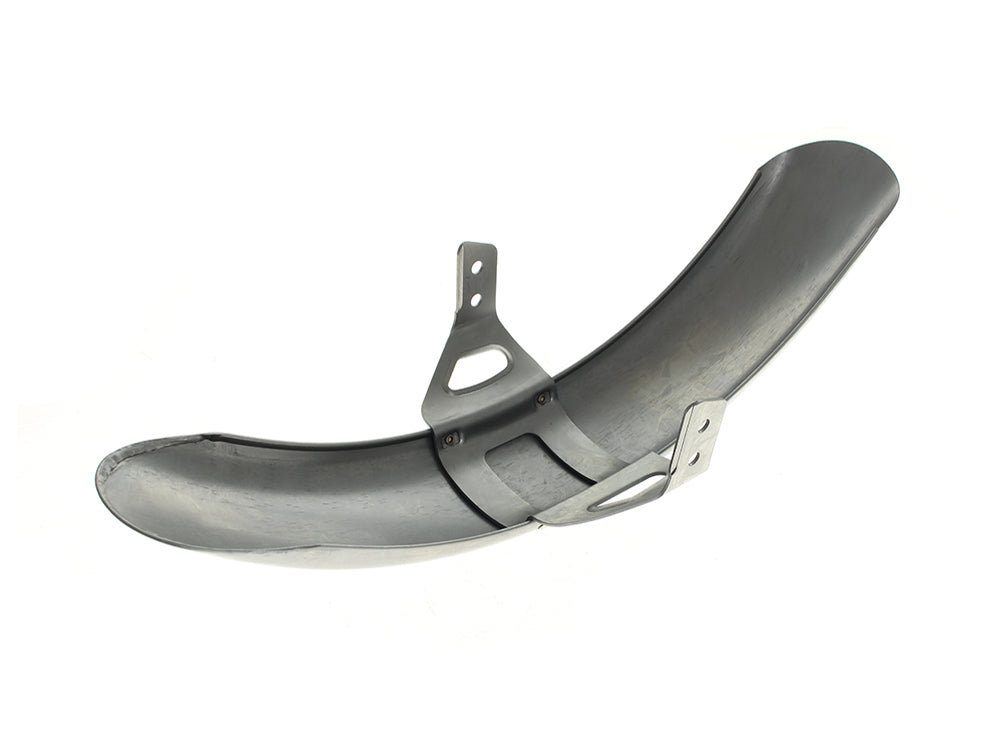 21in. Front Fender - Raw. Fits Dyna Wide Glide 2006-2017