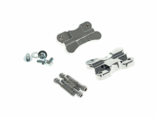 Fender Spacer Kit - Chrome. Fits FL Softail 1986-2017 with 21in. Wheel & OEM Fender