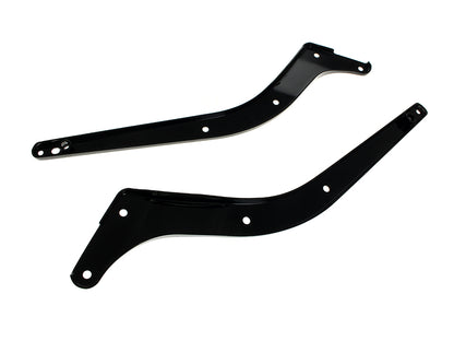 Rear Fender Struts - Gloss Black. Fits Softail 2008-2017 with 200 Rear Tyre