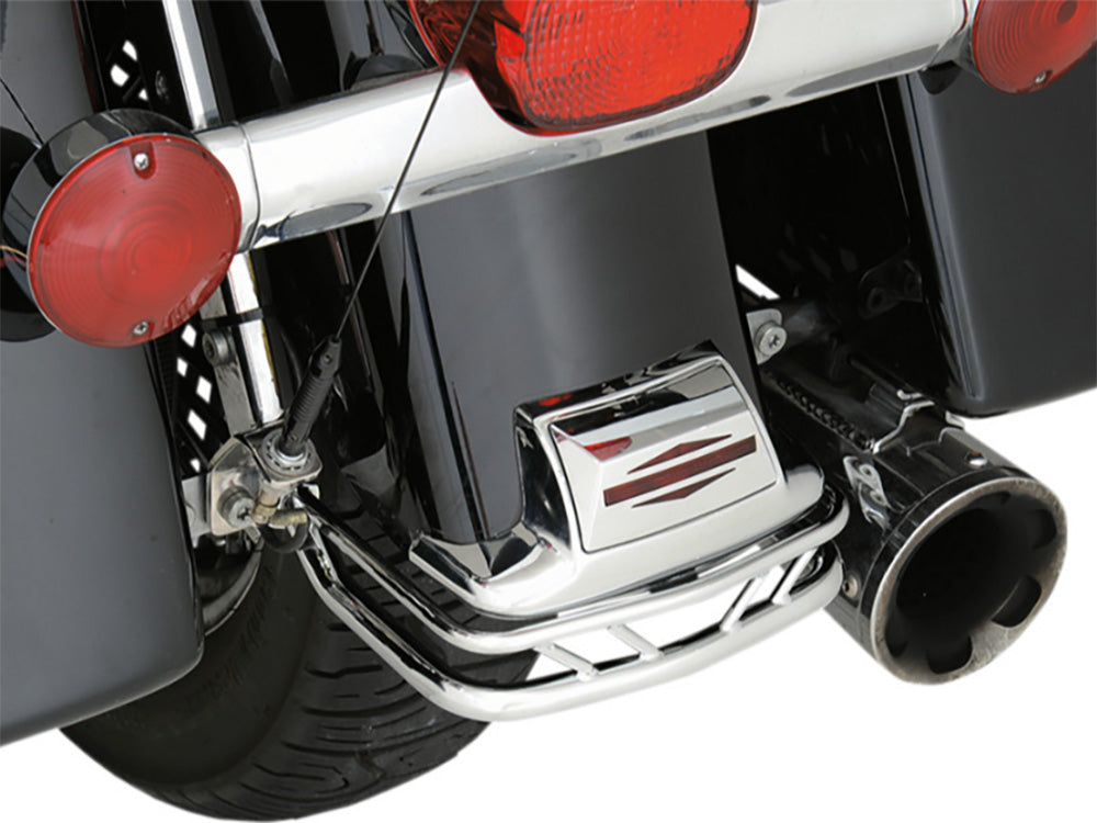 Rear Fender Rail Trim - Chrome. Fits Touring 1980-2008