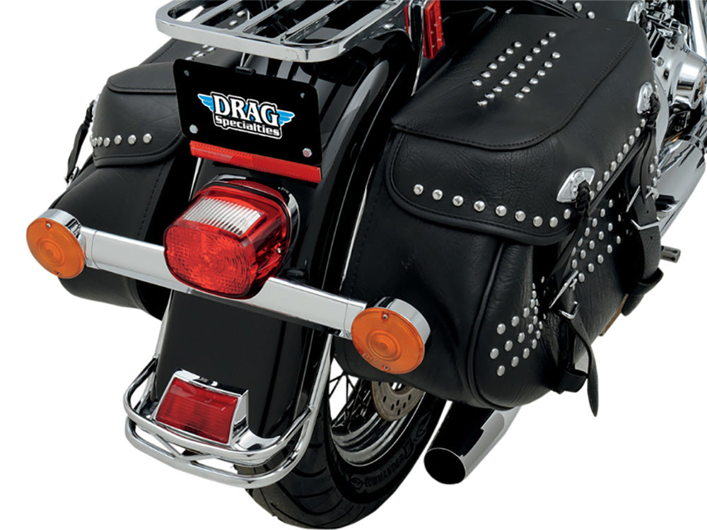 Rear Fender Rail Trim - Chrome. Fits FL Softail 2000-2017