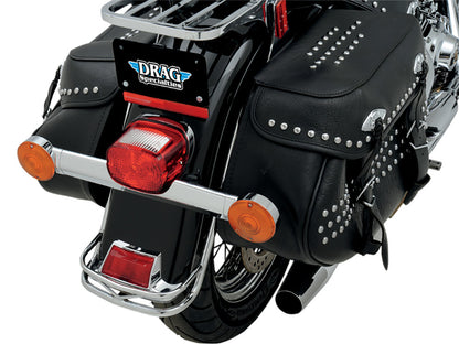 Rear Fender Rail Trim - Chrome. Fits FL Softail 2000-2017