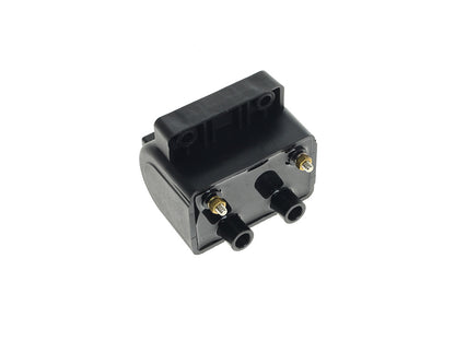 Ignition Coil - Black. Fits Big Twin 1983-1999 & Sportster 1983-2003