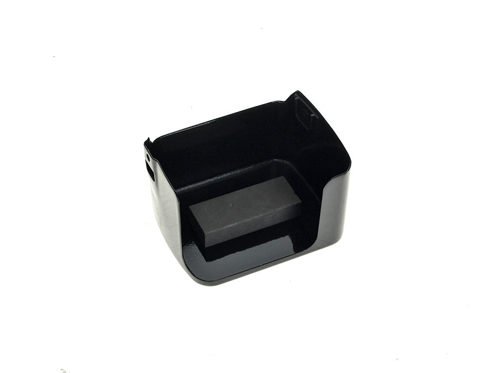 Coil Cover - Black. Fits Carbureted Softail Models 2000-2006
