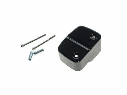 Coil Cover - Black. Fits Carbureted Dyna Models 1999-2005