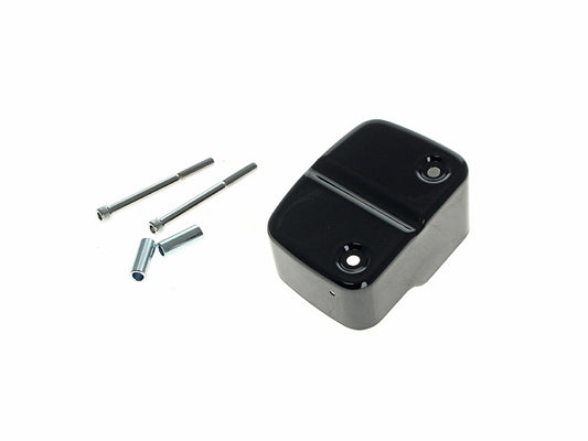 Coil Cover - Black. Fits Carbureted Dyna Models 1999-2005