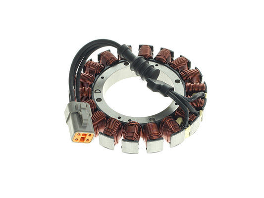 Stator. Fits Softail 2001-2006, Dyna 2004-2005 & Dyna 2006 running the original OEM Rotor