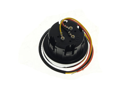 OEM Style Needle Fuel Gauge - Chrome. Fits Softail 2008-2017 Dyna 2009-2017, Road King 2008-2025 & Freewheeler Trike 2015-2025