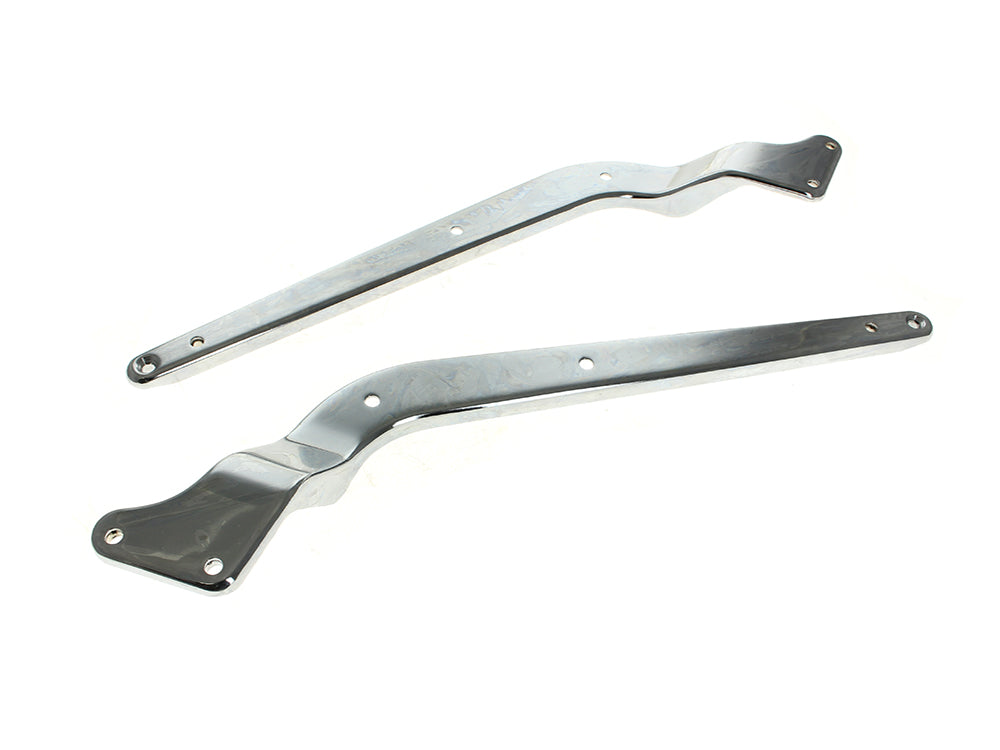 Rear Fender Struts - Chrome. Fits Softail 1986-1999