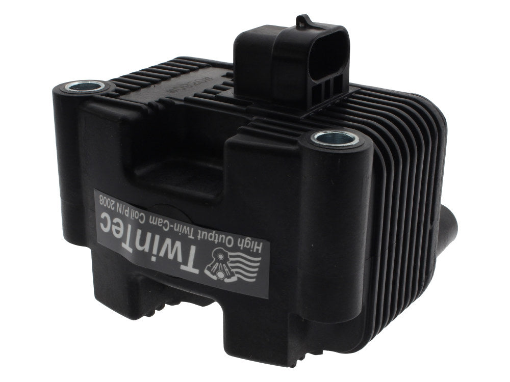 Ignition Coil - Black. Fits Twin Cam 1999-2006 & Sportster 2004-2006 Models with Carburettor.