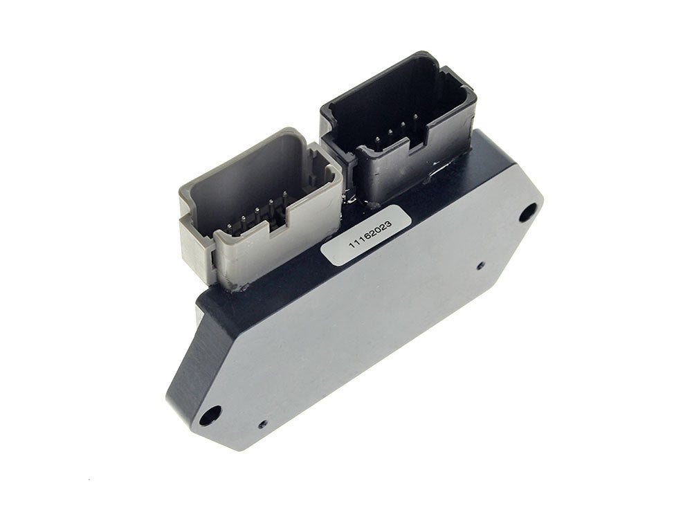 External Ignition Module with Two Plugs. Fits Twin Cam 1999-2003 with Carburettor. Includes Wiring Harness.