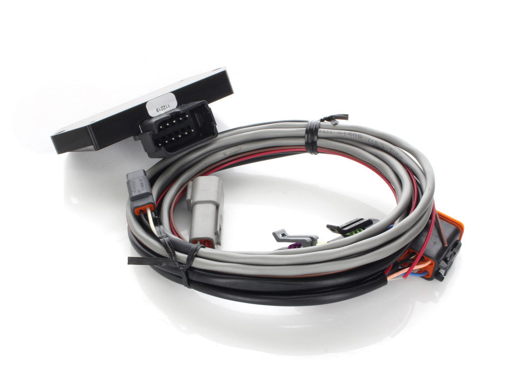 External Ignition Module with Single Plug. Fits Twin Cam 2004-2006 & Sportster 2004-2006 Models with Carburettor. Includes Wiring Harness.