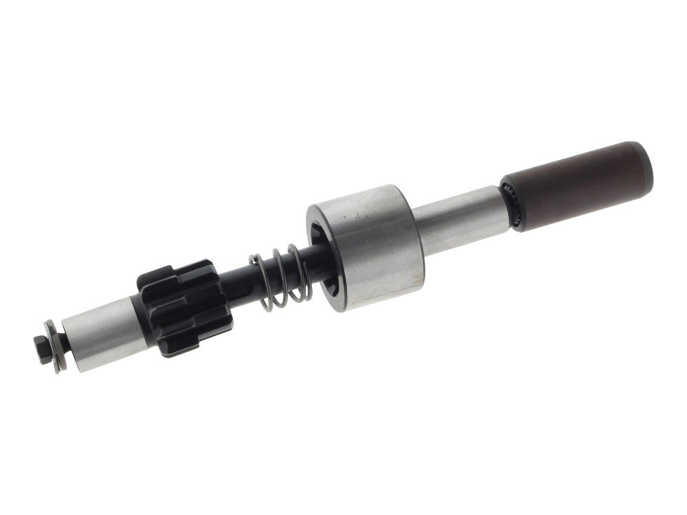 Starter Jackshaft Assembly With 10 Tooth Pinion Gear For OEM 102 Tooth Starter Ring. Fits Dyna 1994-2005, Softail 1994-2006, Touring 1994-2006 & FXR 1994