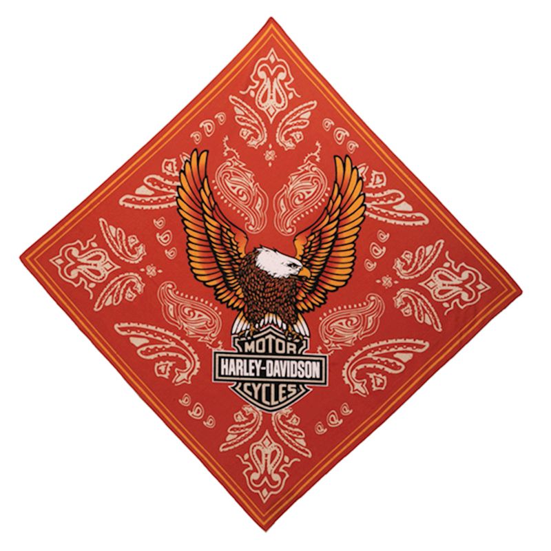Harley-Davidson Vintage Eagle Bandana - Orange