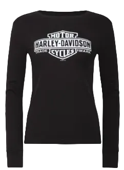Adelaide Harley-Davidson Womens Elongated Long Sleeve Tee