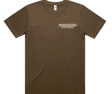 Adelaide Bike Works Engine Tee - Walnut