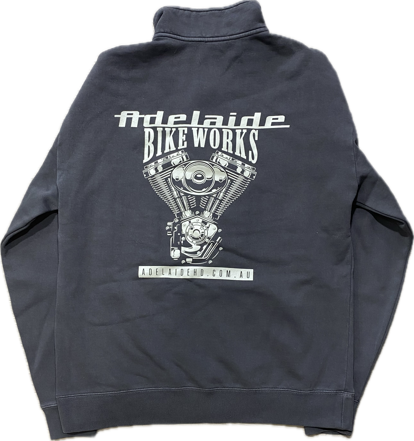 Adelaide Bike Works Engine 1/4 Zip Jumper