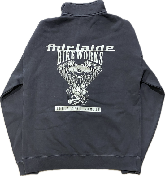Adelaide Bike Works Engine 1/4 Zip Jumper